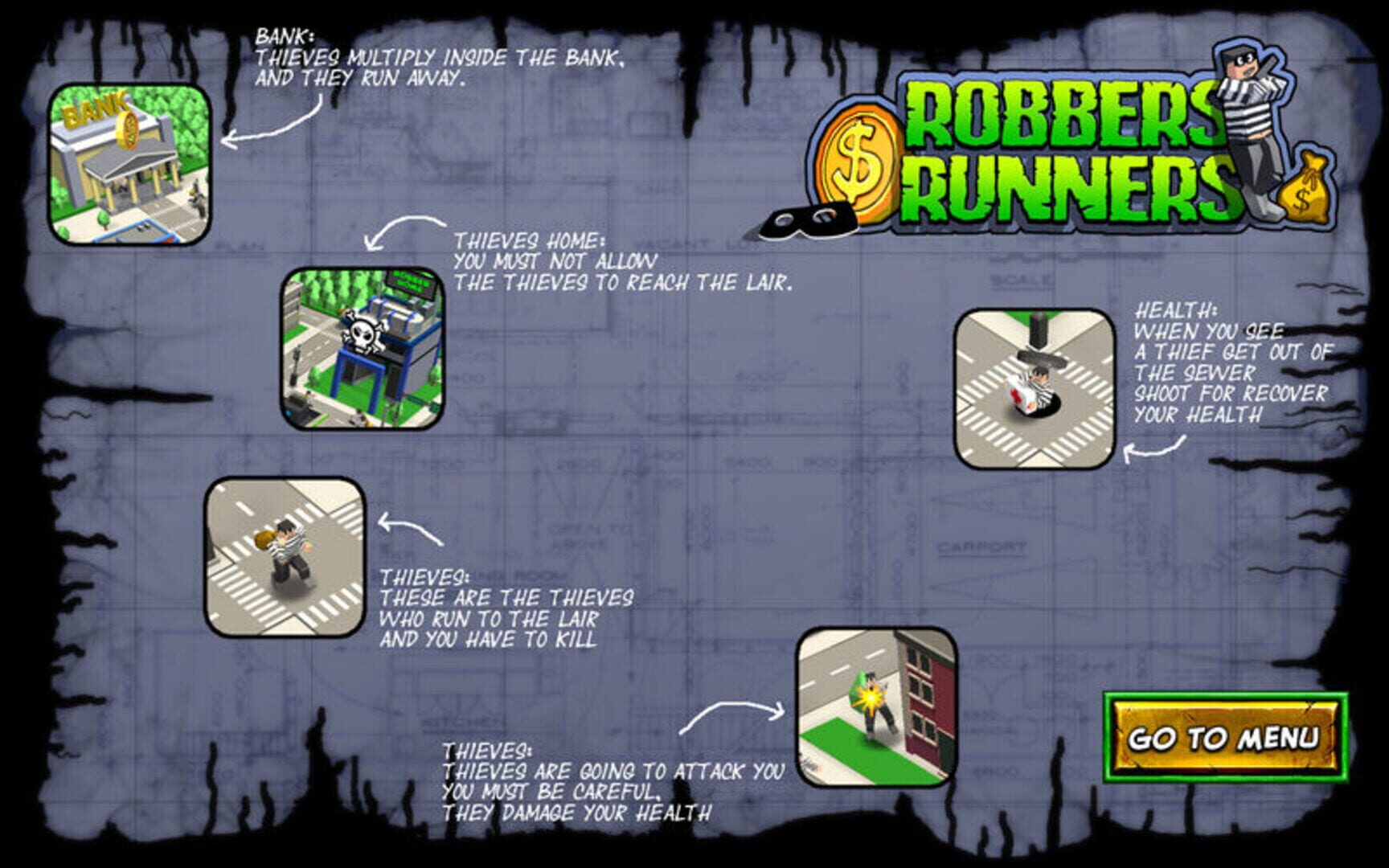 Robbers Runners - Screenshot