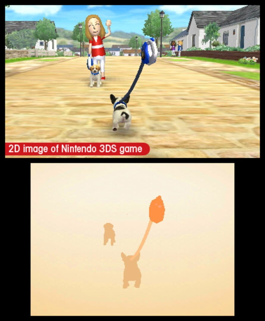 Captura de pantalla - Nintendogs + Cats: French Bulldog & New Friends