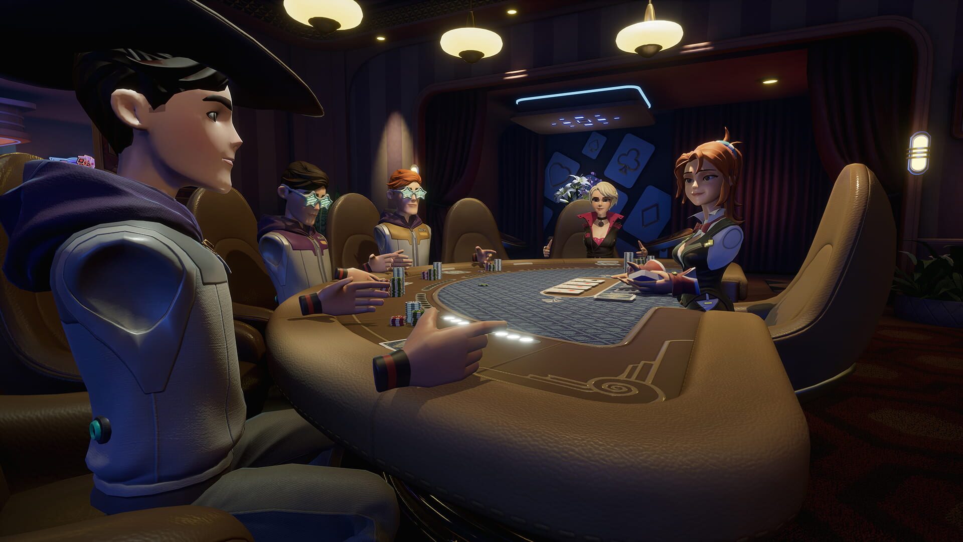 Lucky Night: Texas Hold'em VR - Screenshot