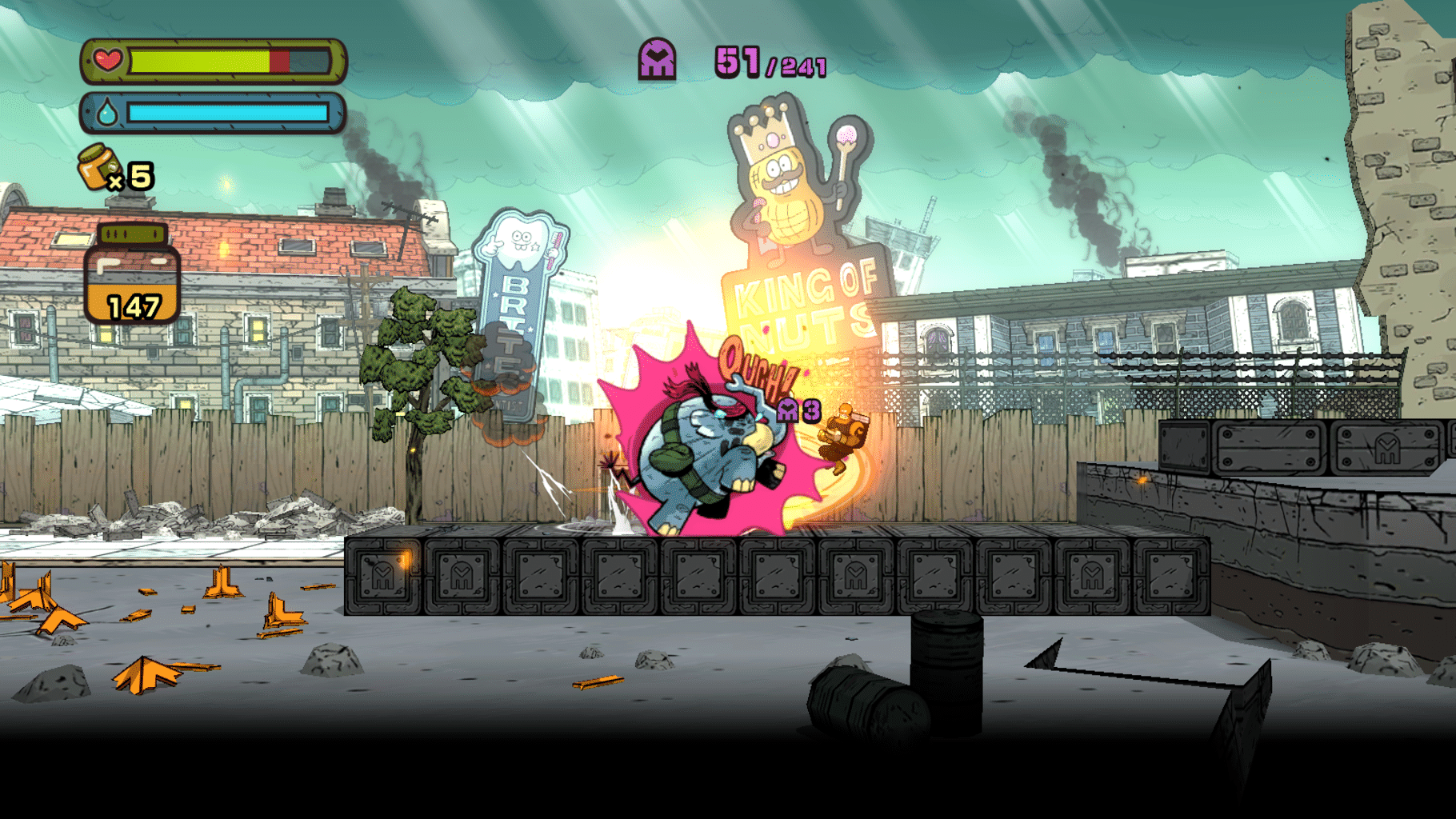 Tembo the Badass Elephant screenshot