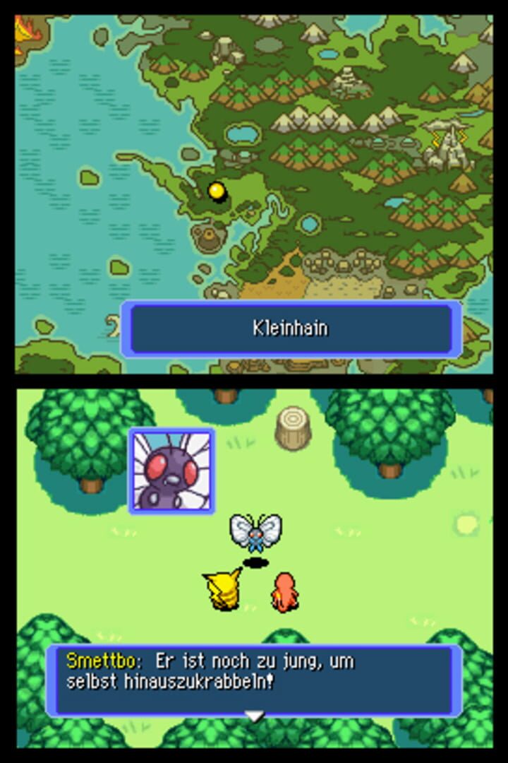 Captura de pantalla - Pokémon Mystery Dungeon: Blue Rescue Team