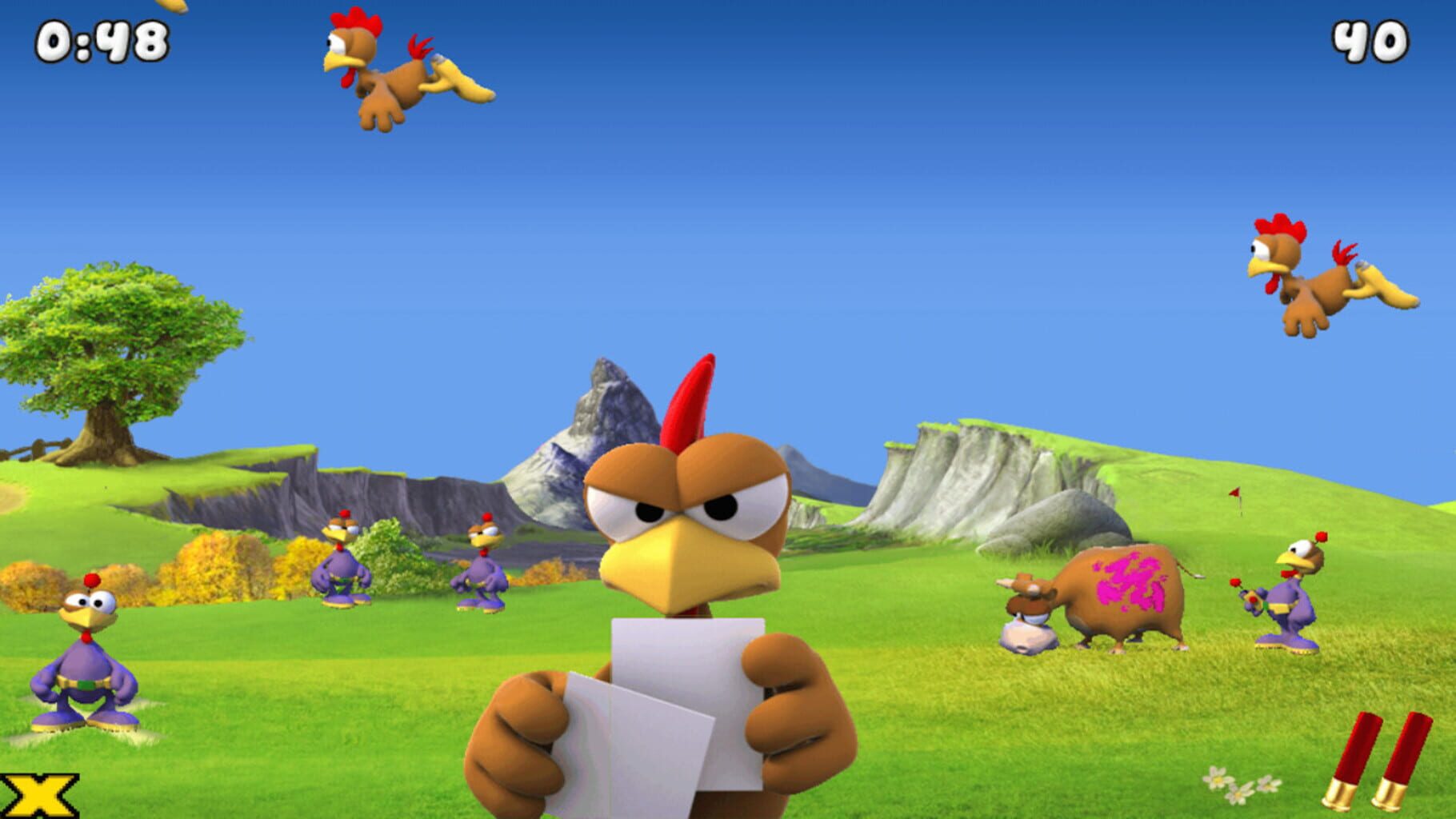 Crazy Chicken: Invasion screenshot