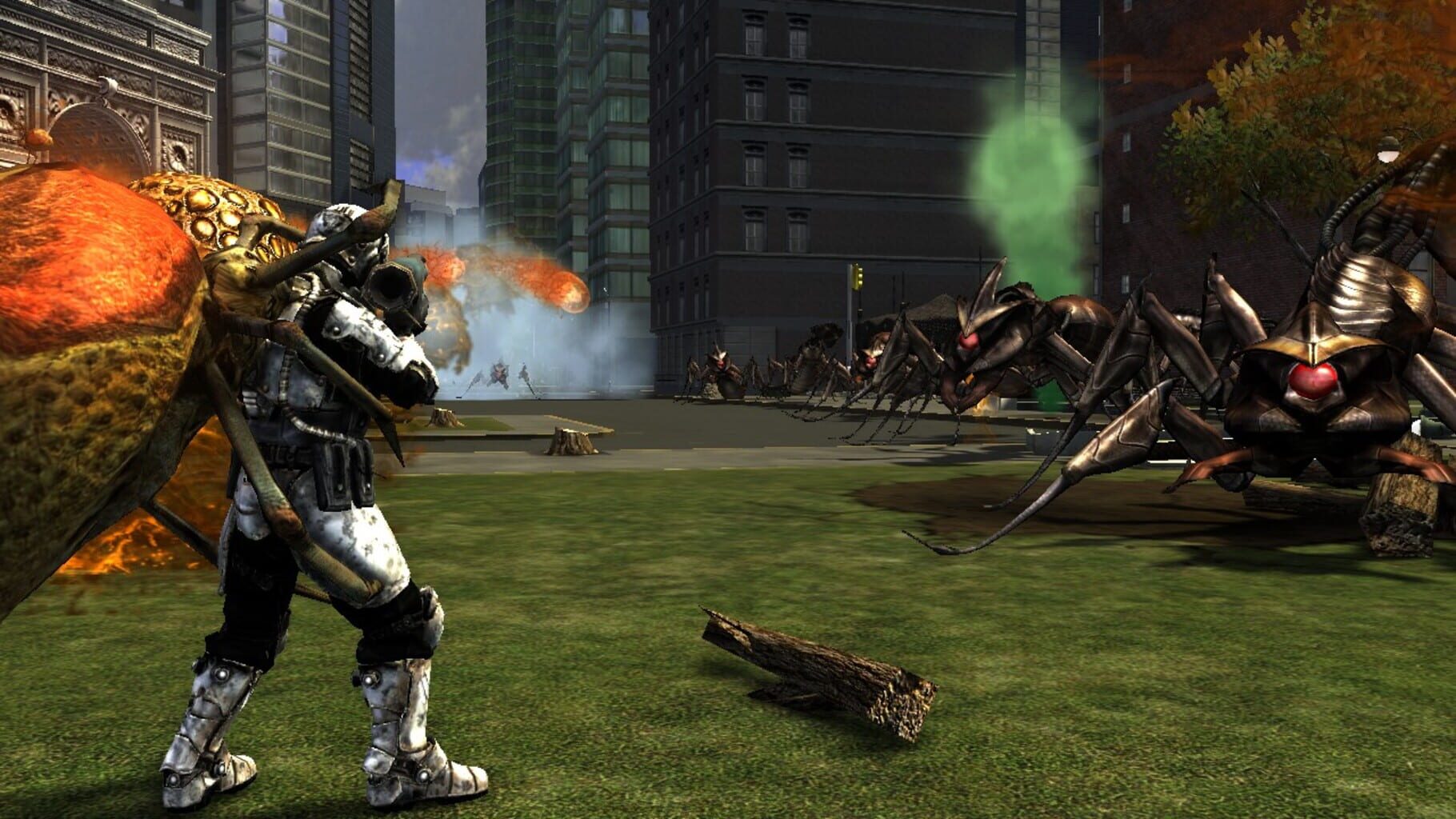 Captura de pantalla - Earth Defense Force: Insect Armageddon