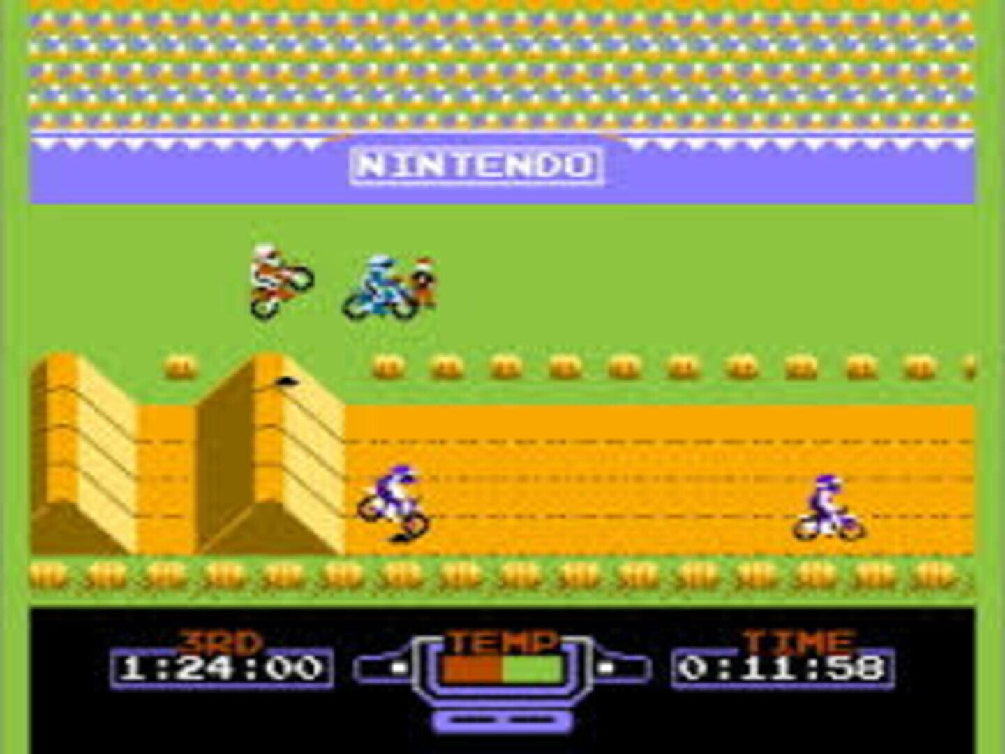 Captura de pantalla - Excitebike