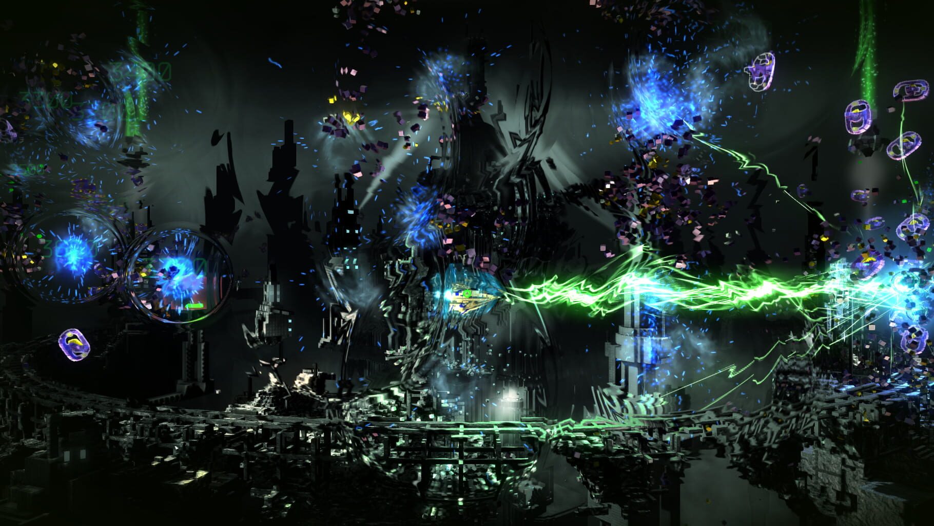 Captura de pantalla - Resogun