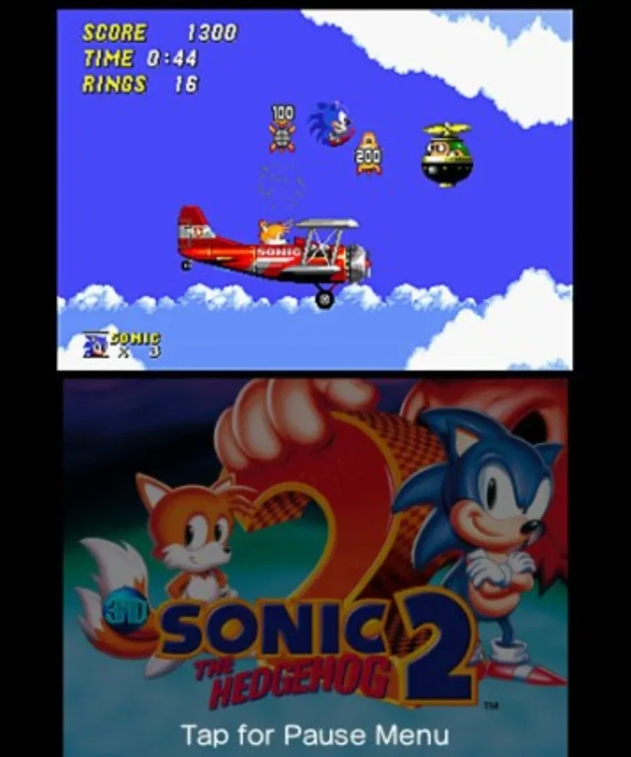 Captura de pantalla - 3D Sonic the Hedgehog 2