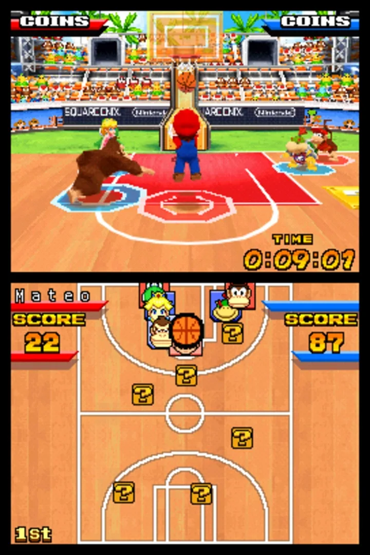 Captura de pantalla - Mario Hoops 3-on-3
