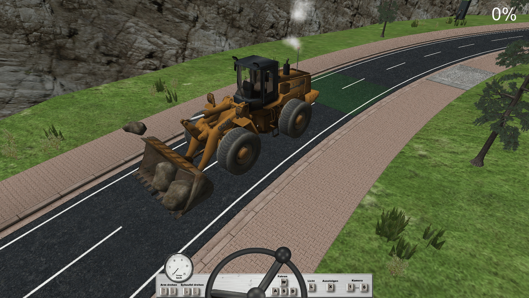 Roadworks Simulator screenshot