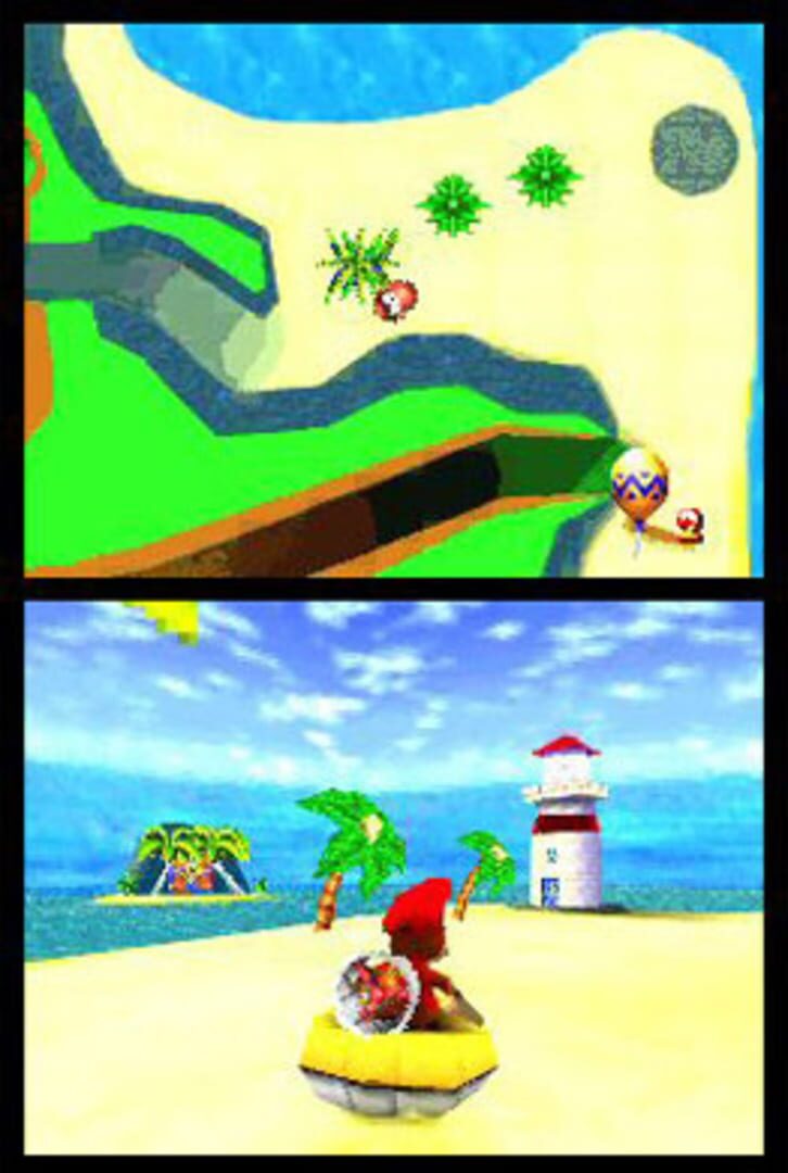 Captura de pantalla - Diddy Kong Racing DS