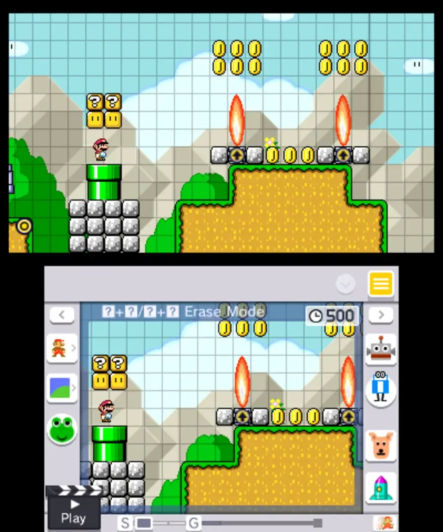 Captura de pantalla - Super Mario Maker for Nintendo 3DS