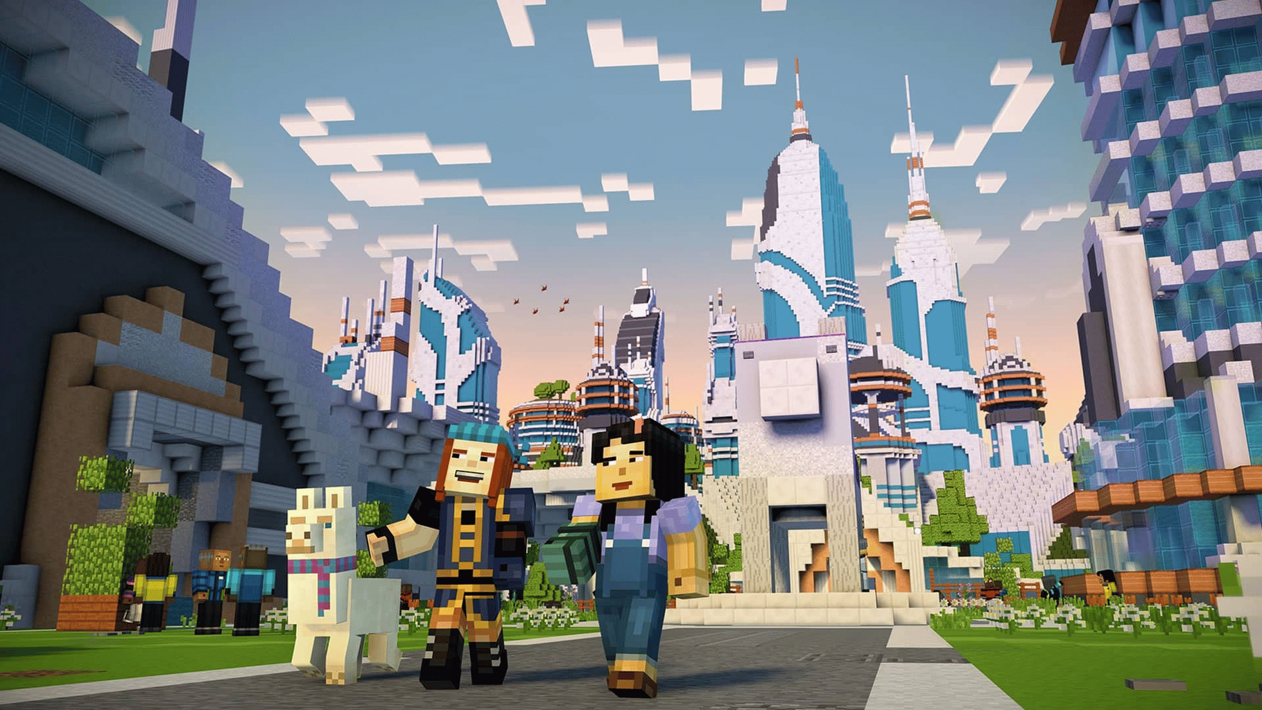 Minecraft: Story Mode Season Two - Episode 1: Hero in Residence screenshot