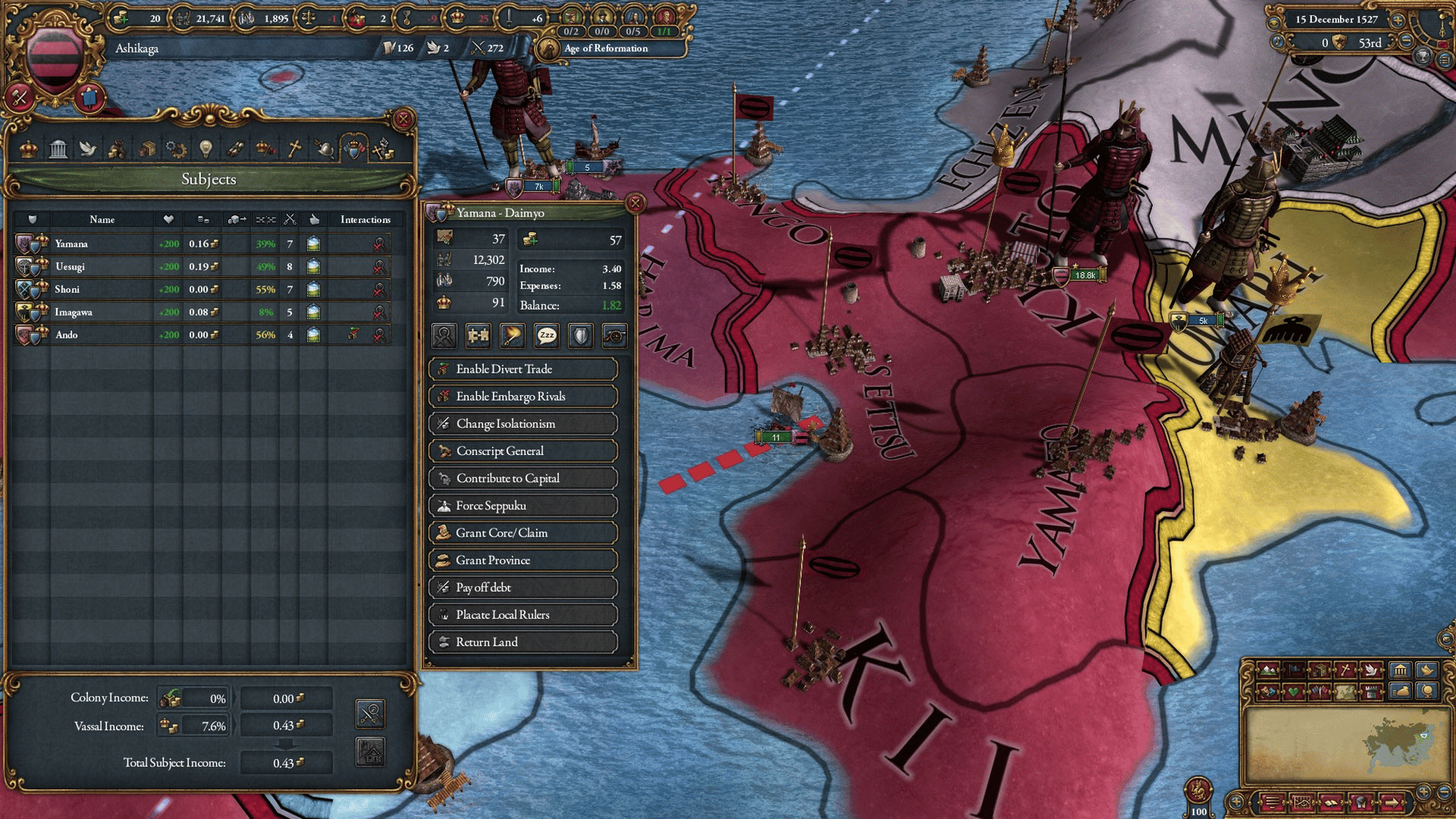 Europa Universalis IV: Mandate of Heaven screenshot