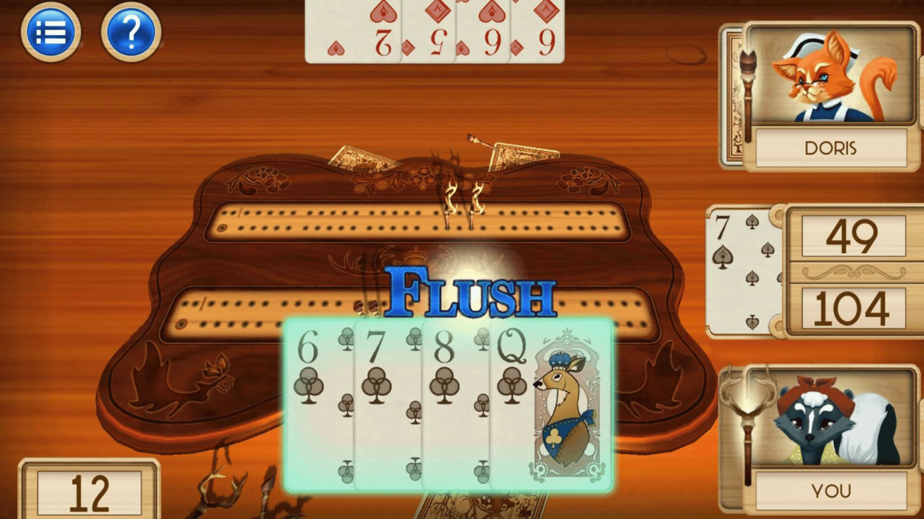 Aces Cribbage screenshot