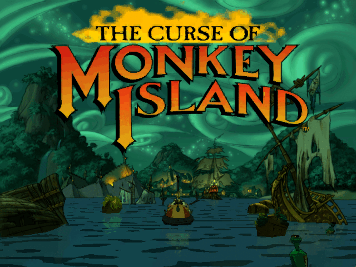 The Curse of Monkey Island screenshot