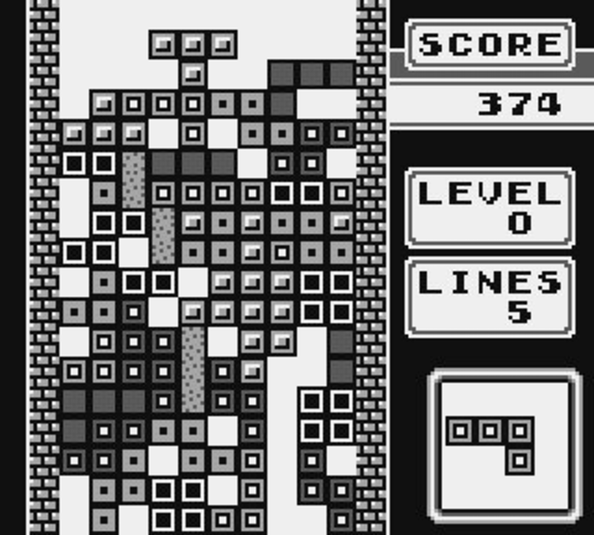 Tetris screenshot