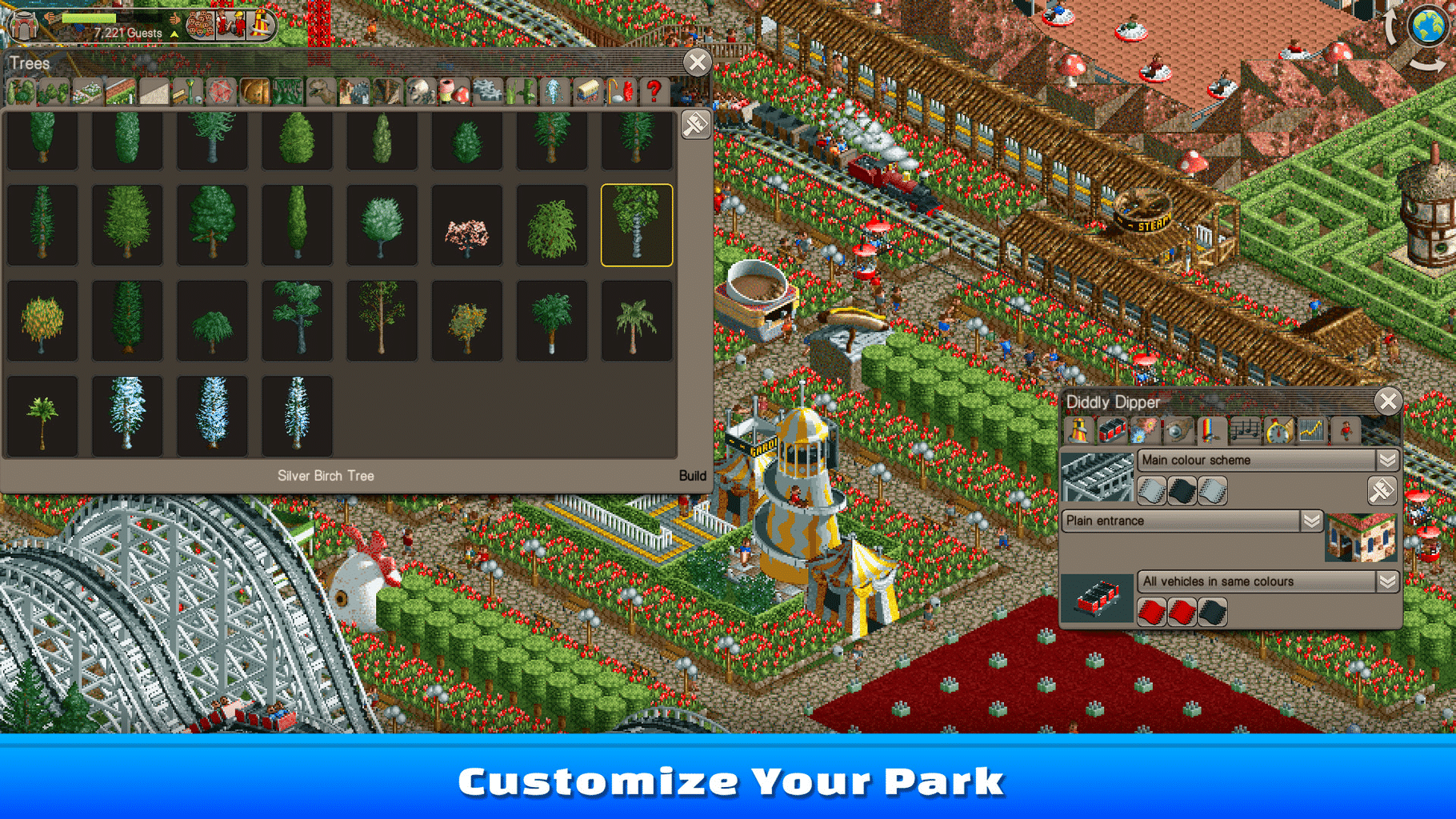 RollerCoaster Tycoon Classic screenshot