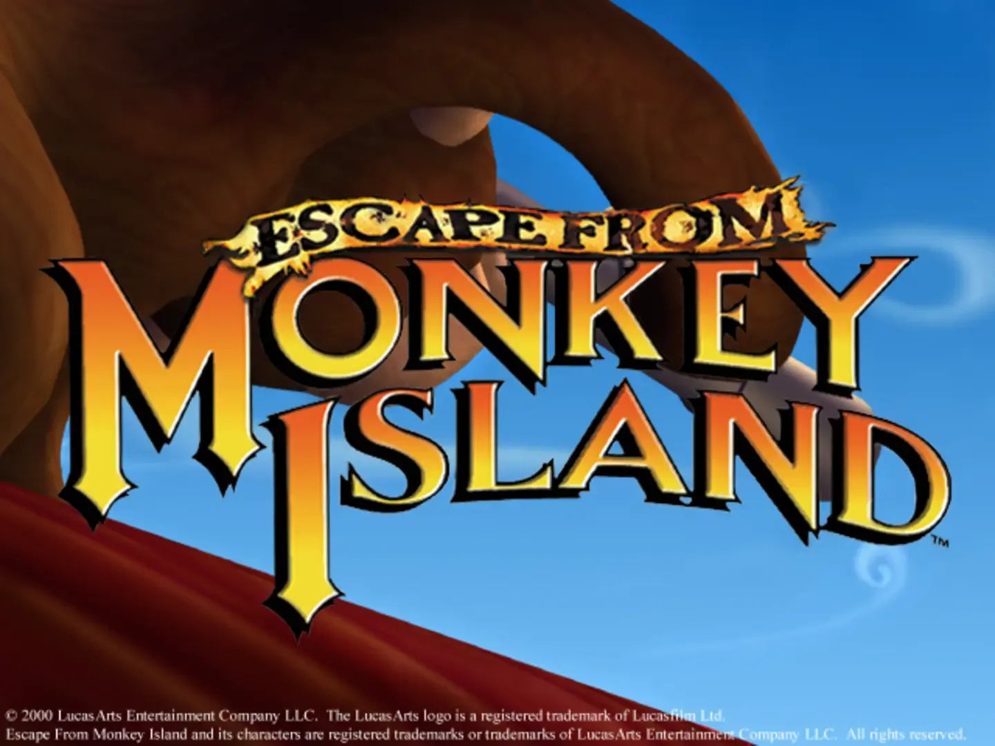 Captura de pantalla - Escape from Monkey Island