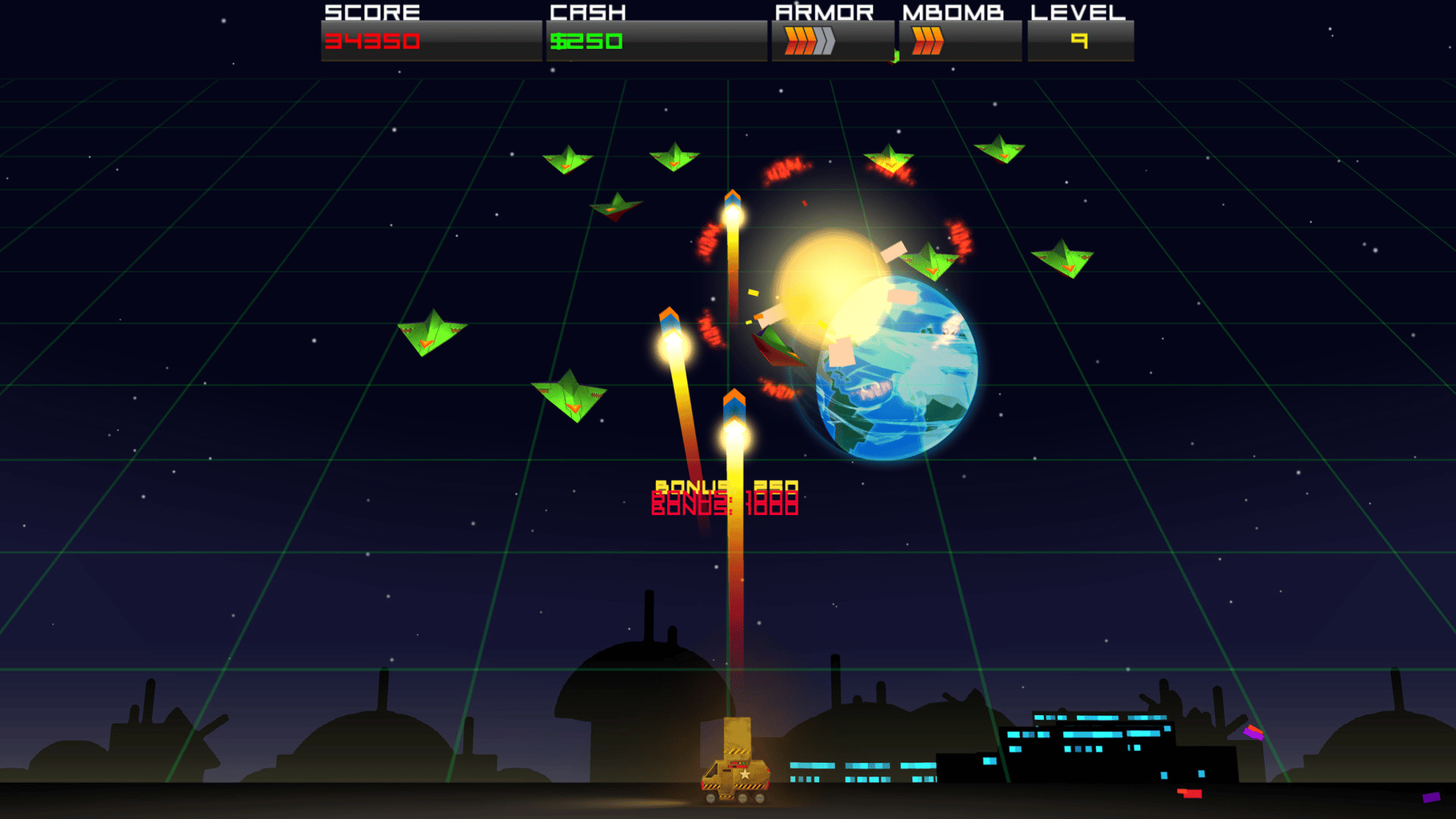 Cosmic Rocket Defender screenshot