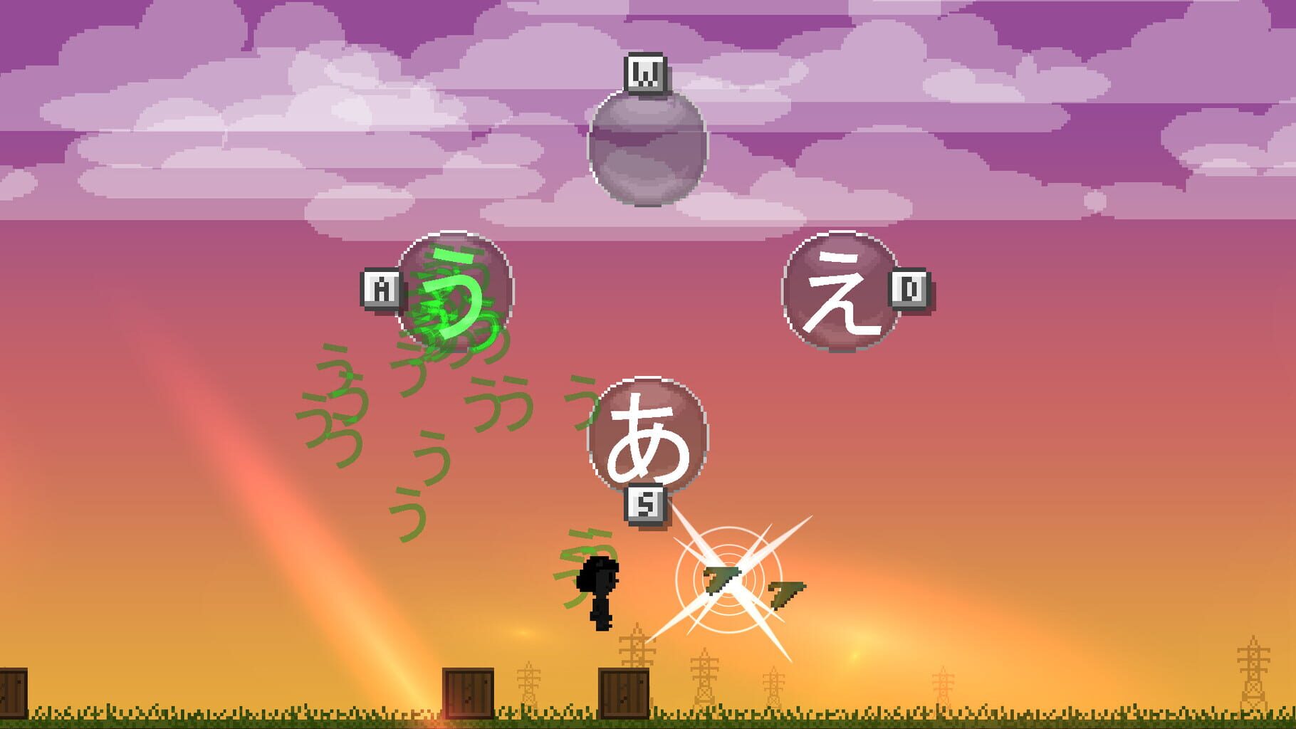 Hiragana Pixel Party screenshot