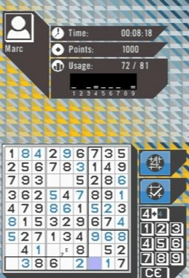 Crazy Sudoku screenshot