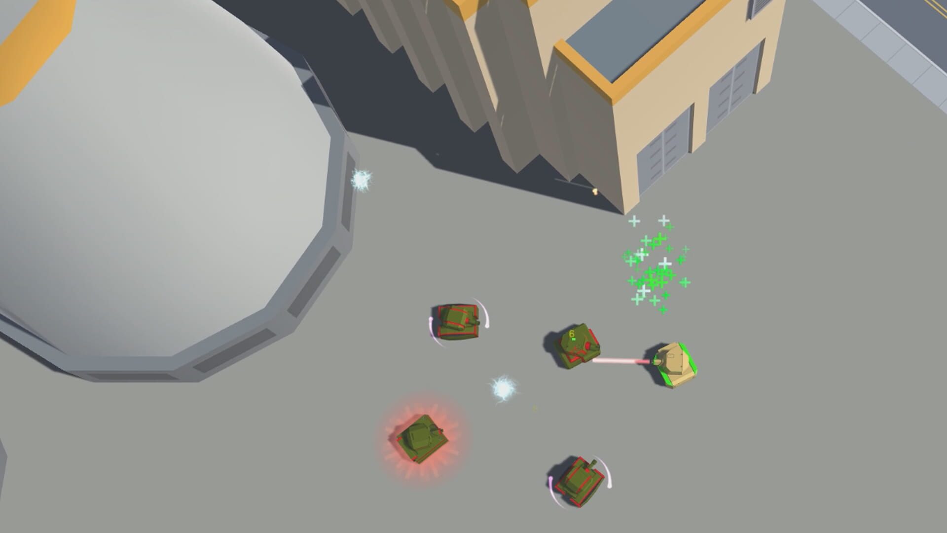 Tracks of Triumph: Industrial Zone - Screenshot