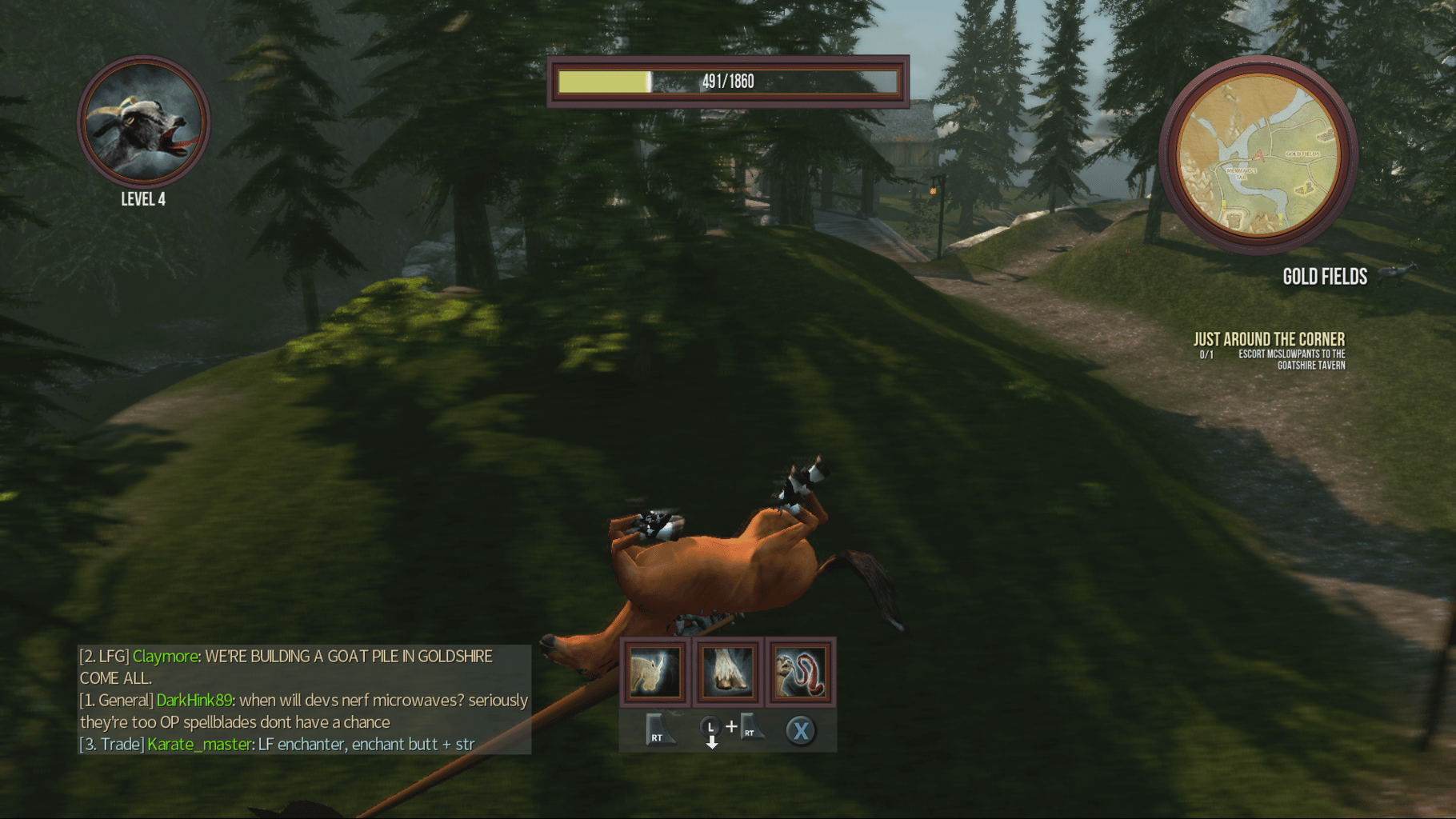 Goat Simulator: The Goaty screenshot