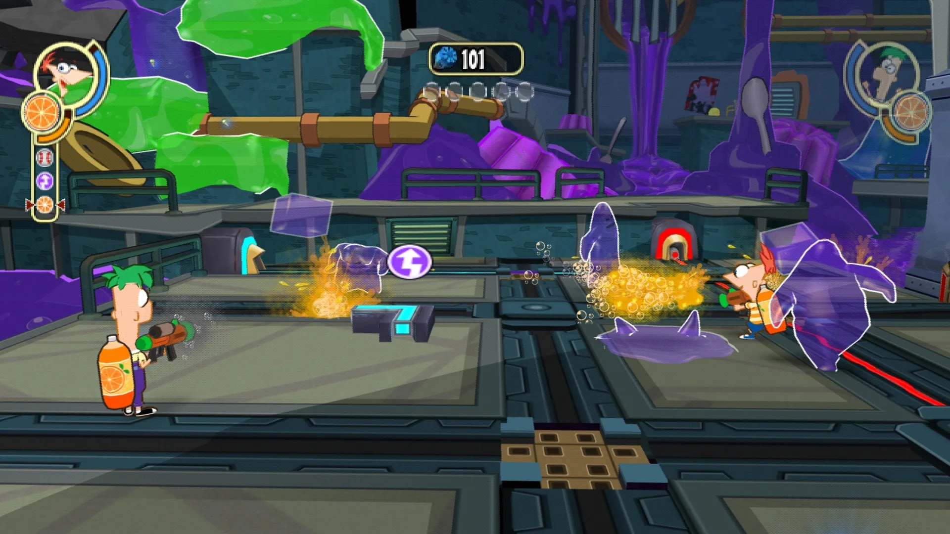 Captura de pantalla - Phineas and Ferb: Across the Second Dimension