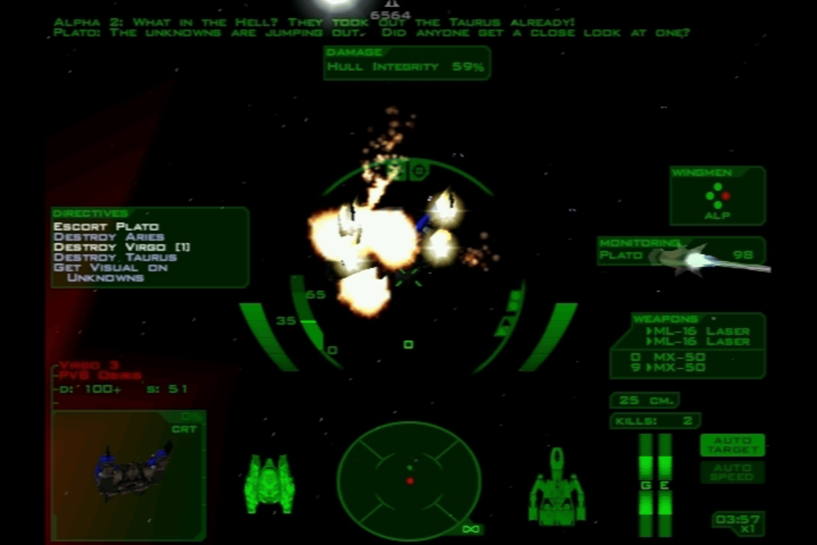 Descent: Freespace - The Great War screenshot