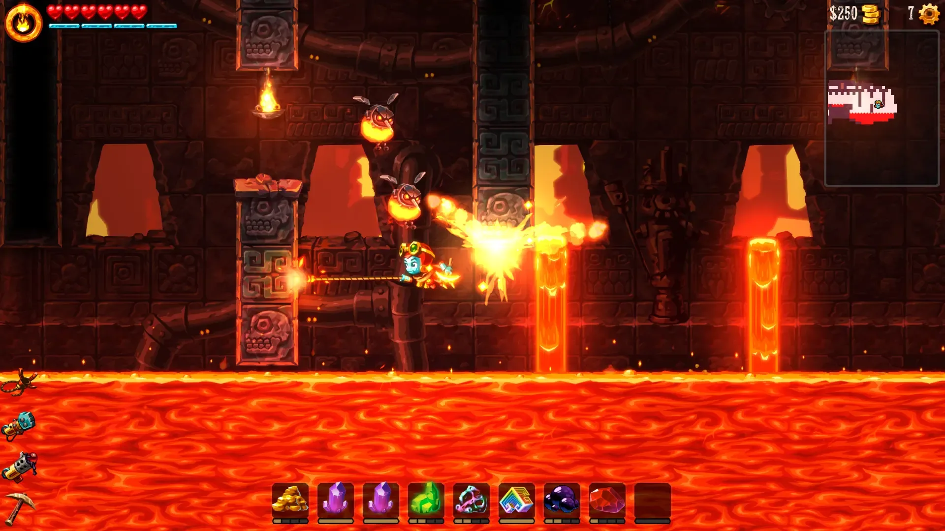 Captura de pantalla - SteamWorld Dig 2