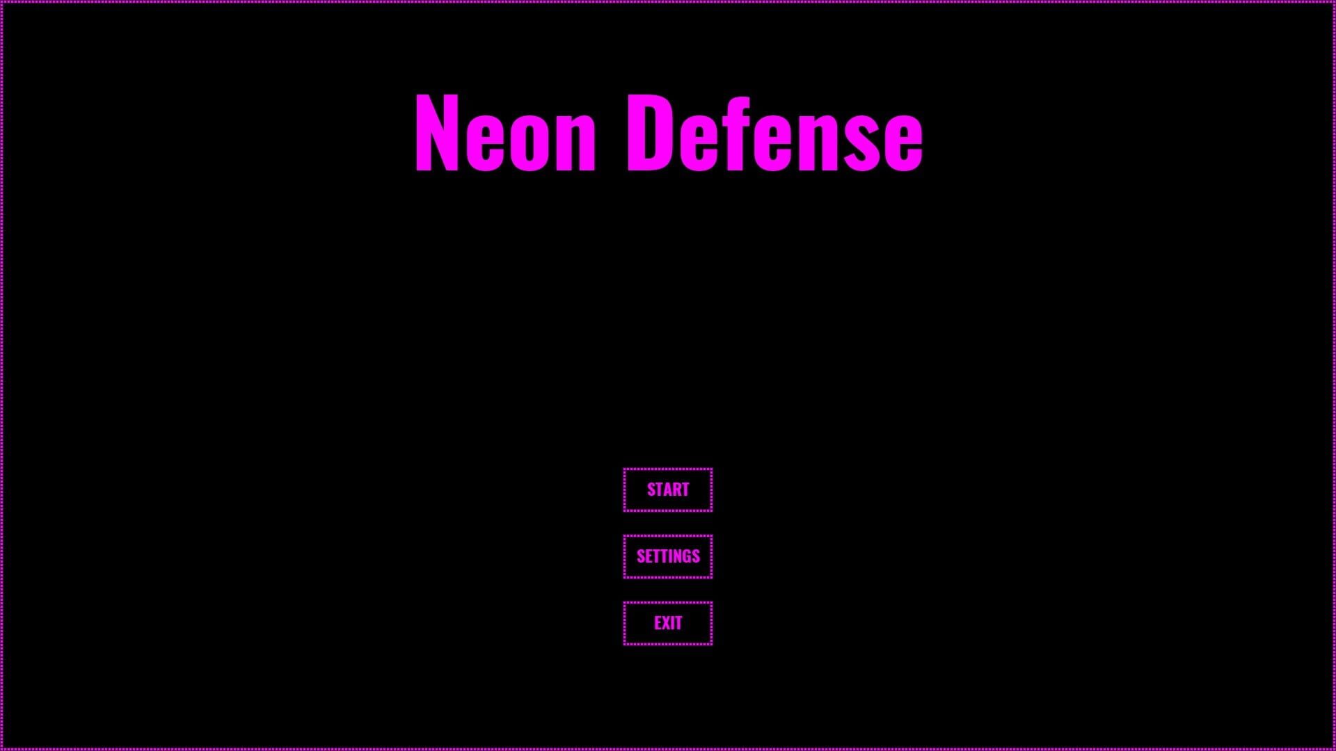 Neon Defense 1 : Pink Power - Screenshot