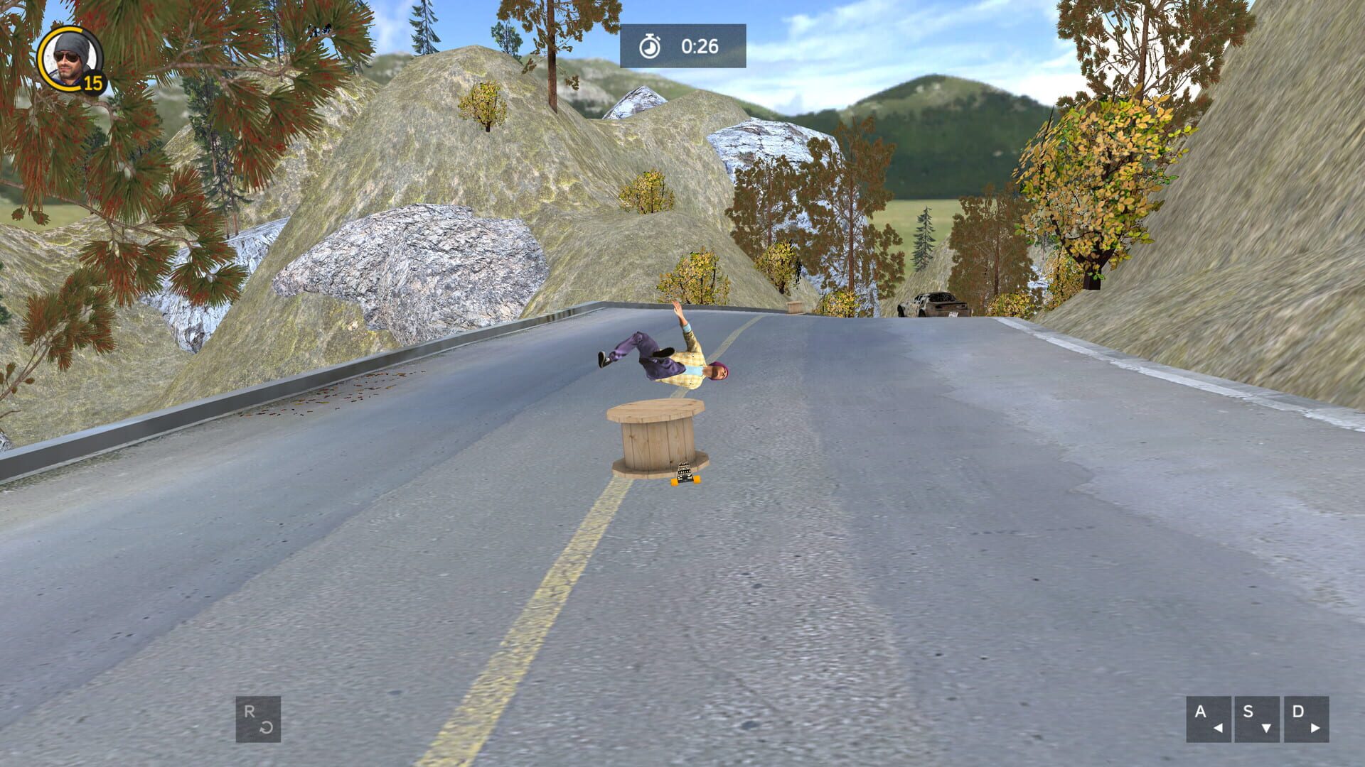 Longboard Stunts and Tricks - Screenshot