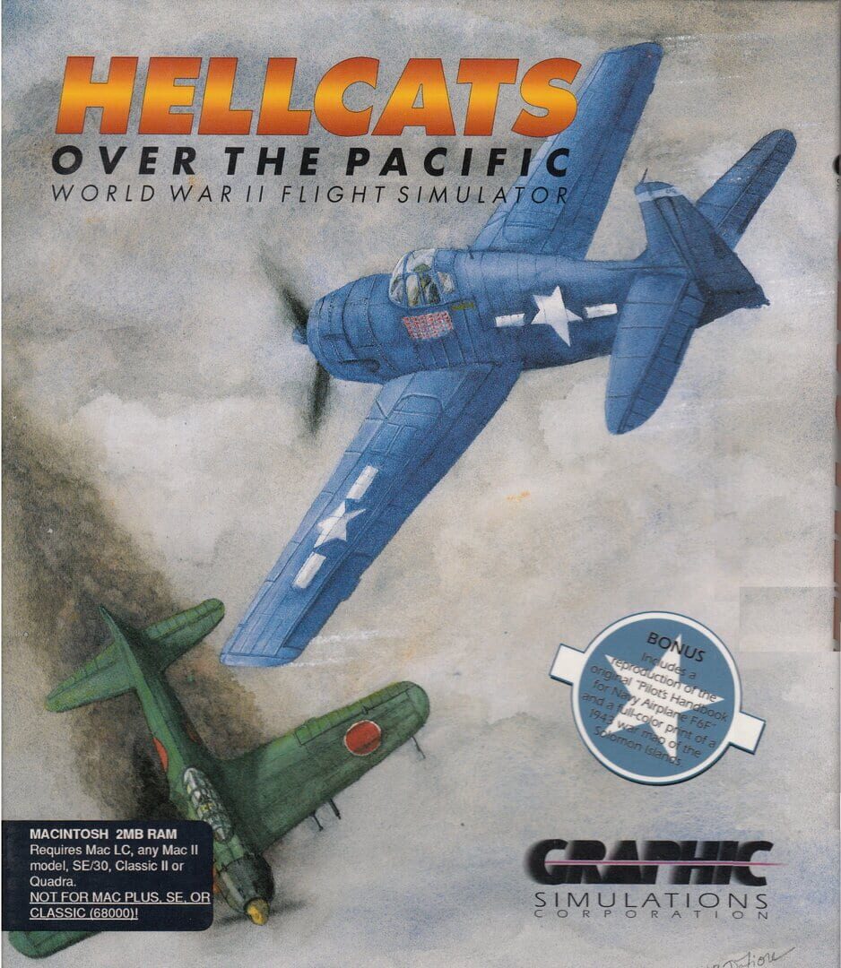 Hellcats Over the Pacific cover art