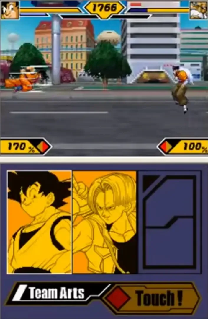 Captura de pantalla - Dragon Ball Z: Supersonic Warriors 2