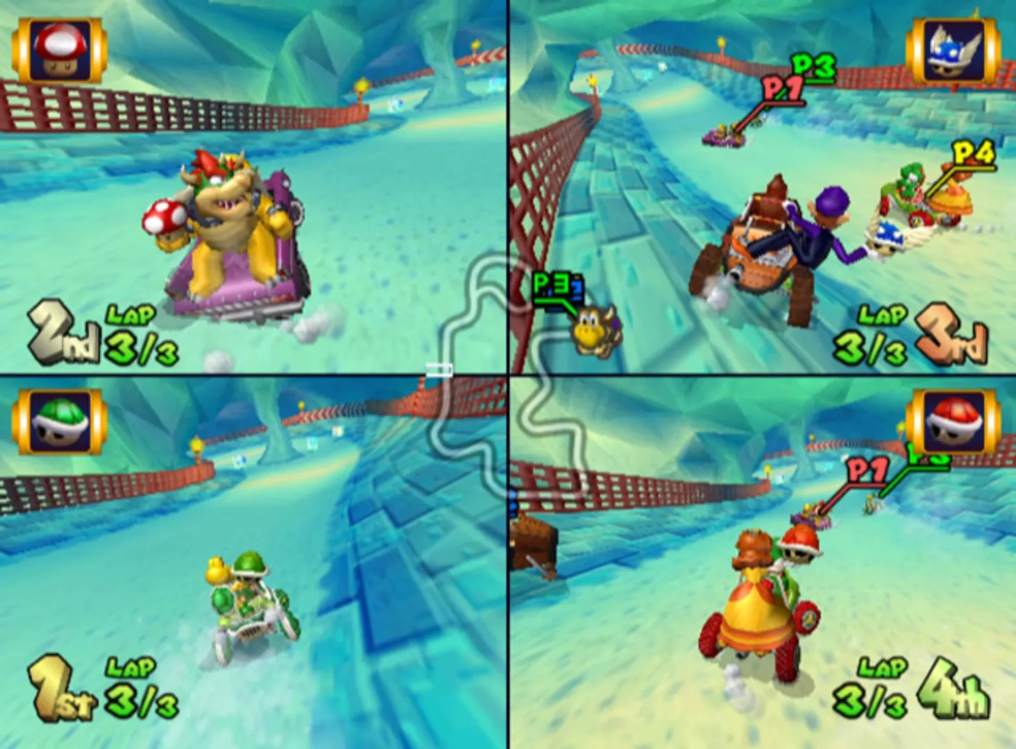 Captura de pantalla - Mario Kart: Double Dash!!