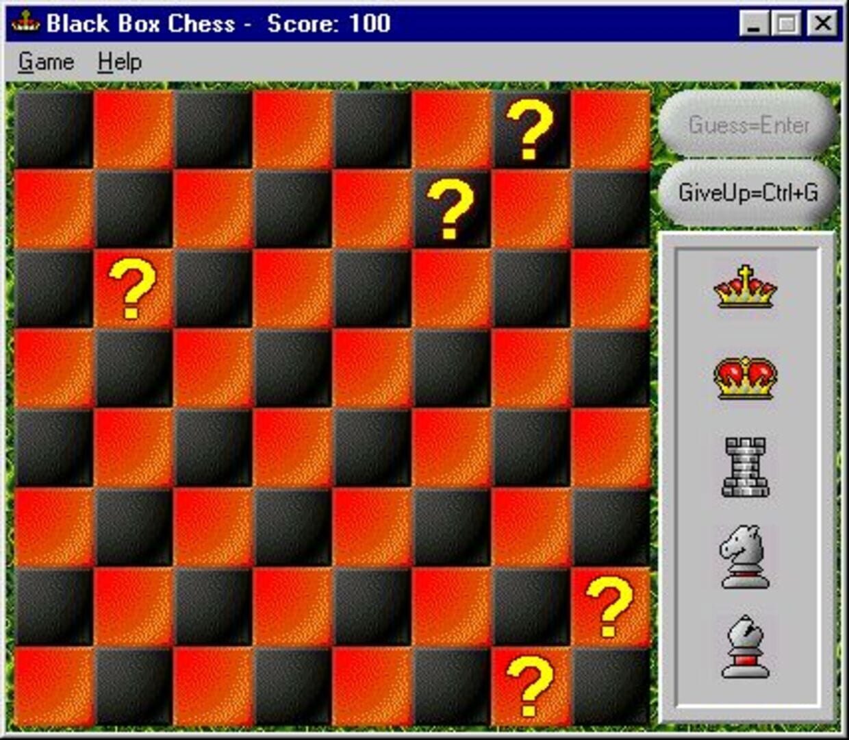 Black Box Chess (1995)