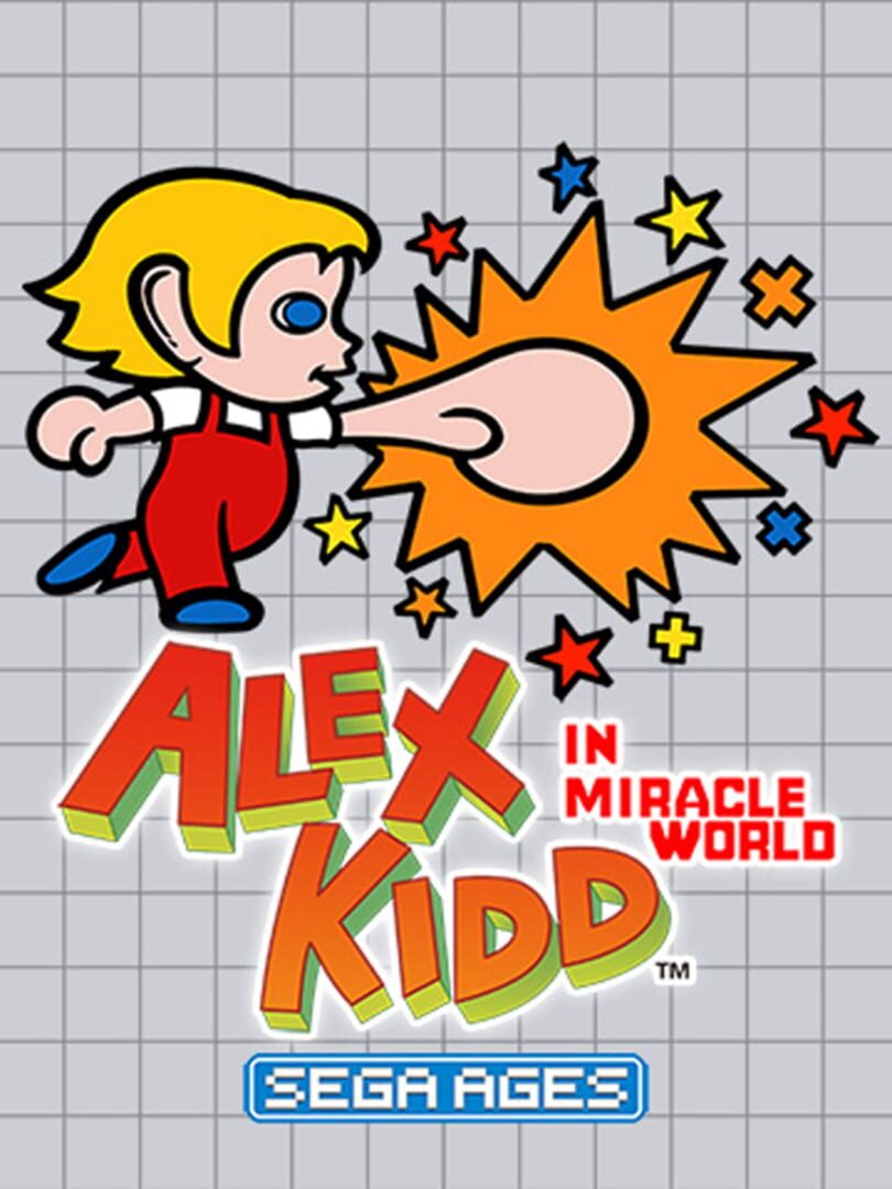 Cover image of Sega Ages Alex Kidd in Miracle World