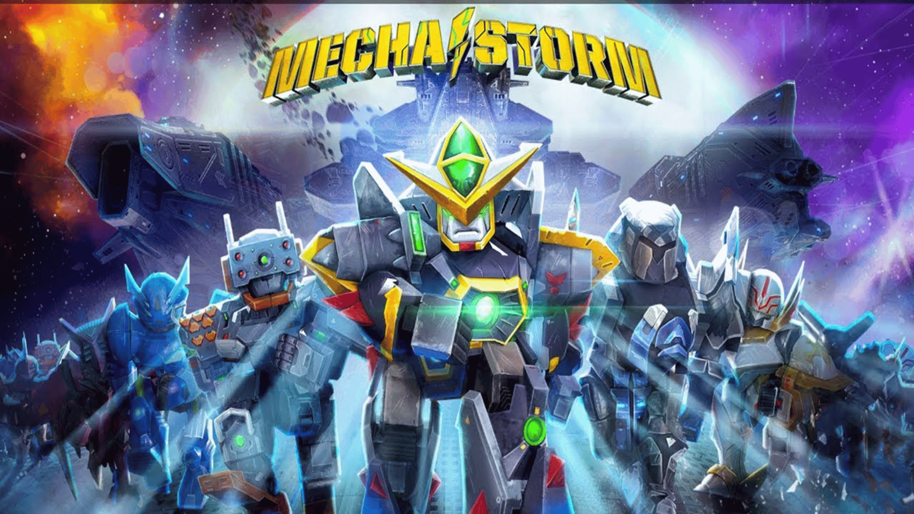 Mecha Storm Cover