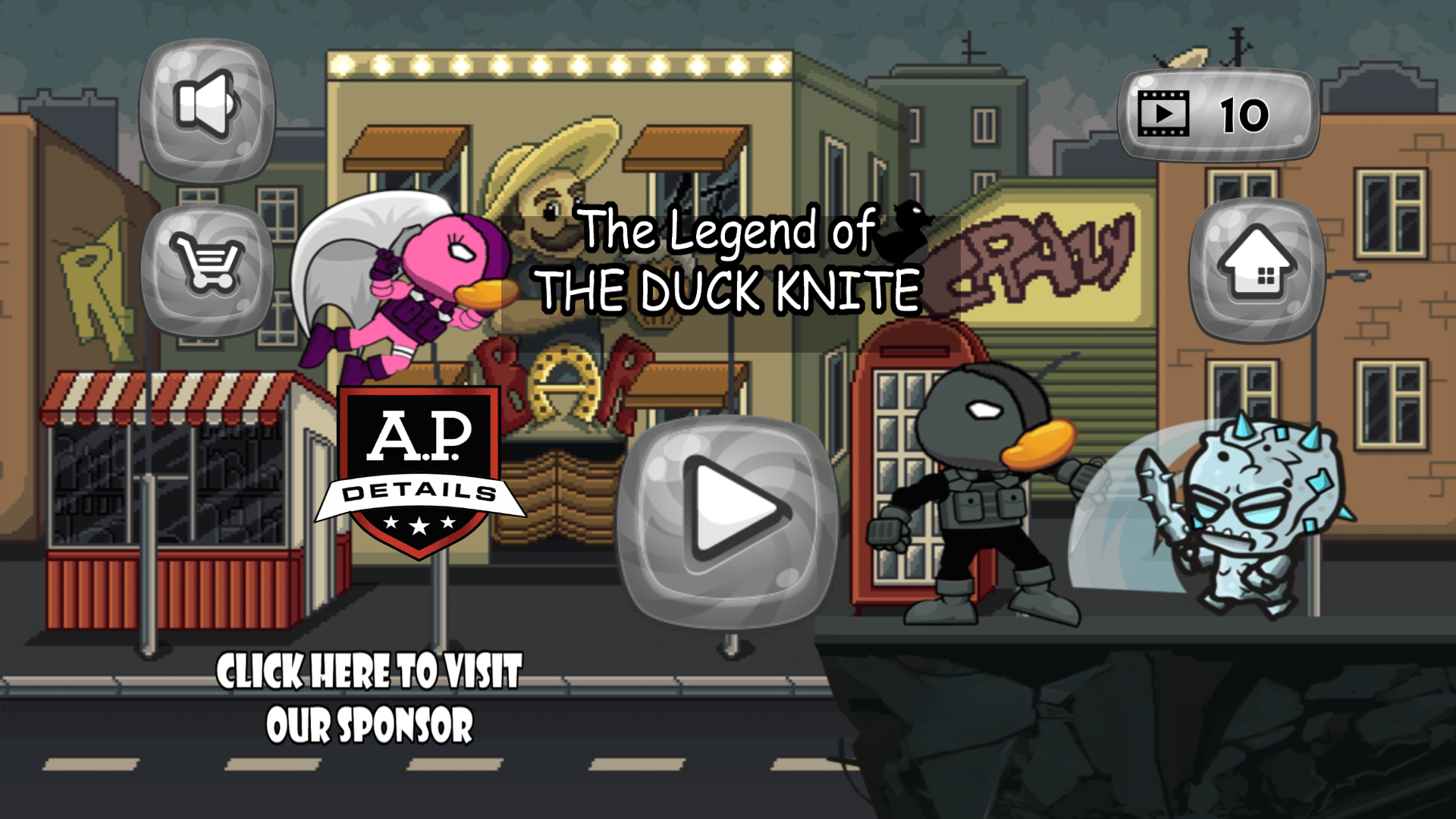 The Legend of The Duck Knite Cover