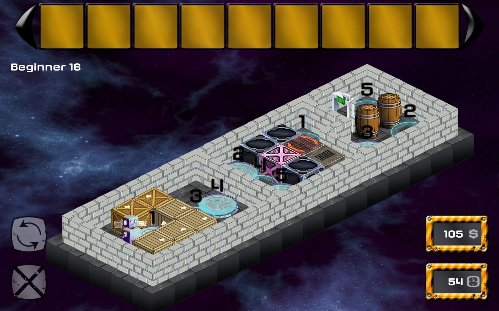 Abrix the robot - Screenshot