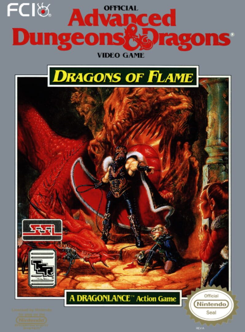 Advanced Dungeons & Dragons: Dragons of flame (1989)