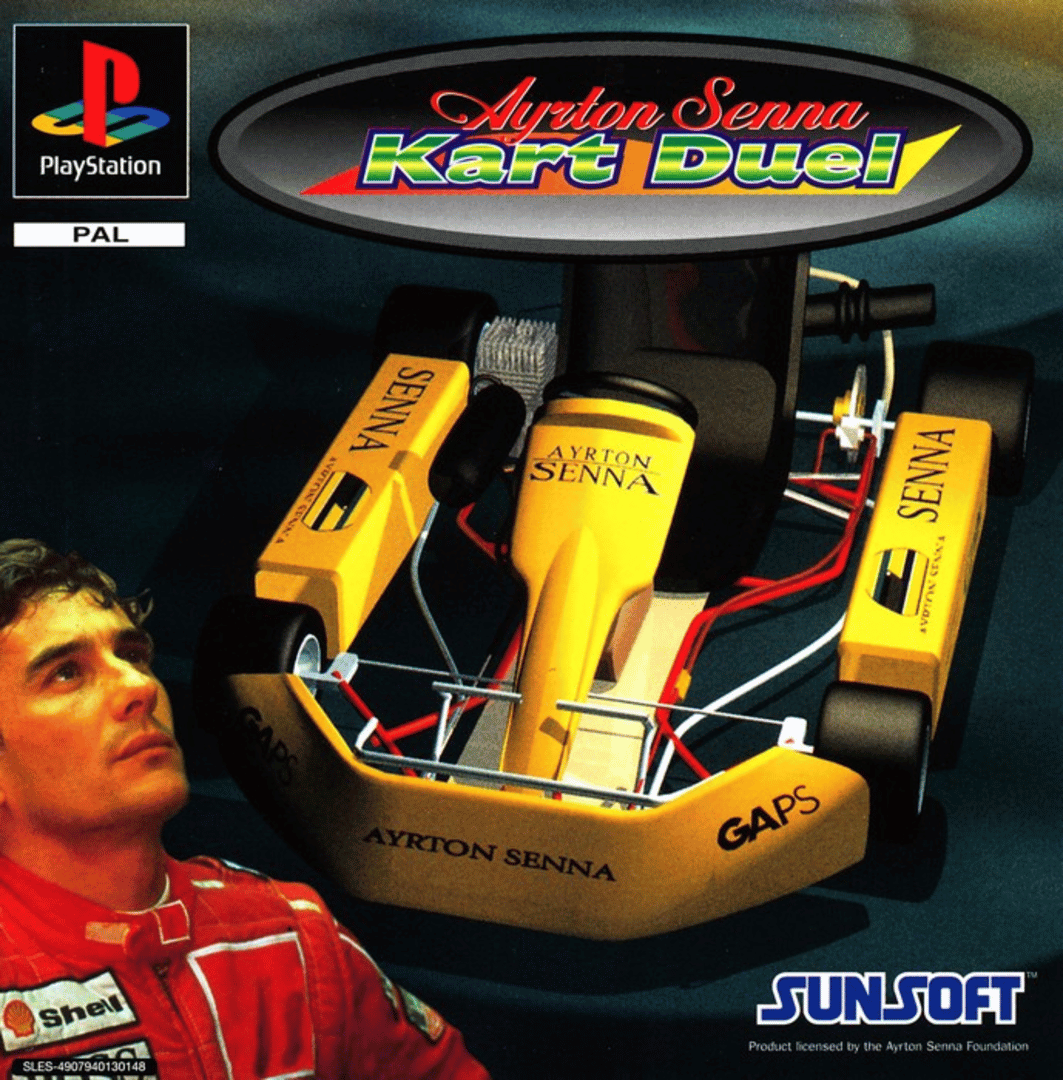Ayrton Senna Kart Duel Cover