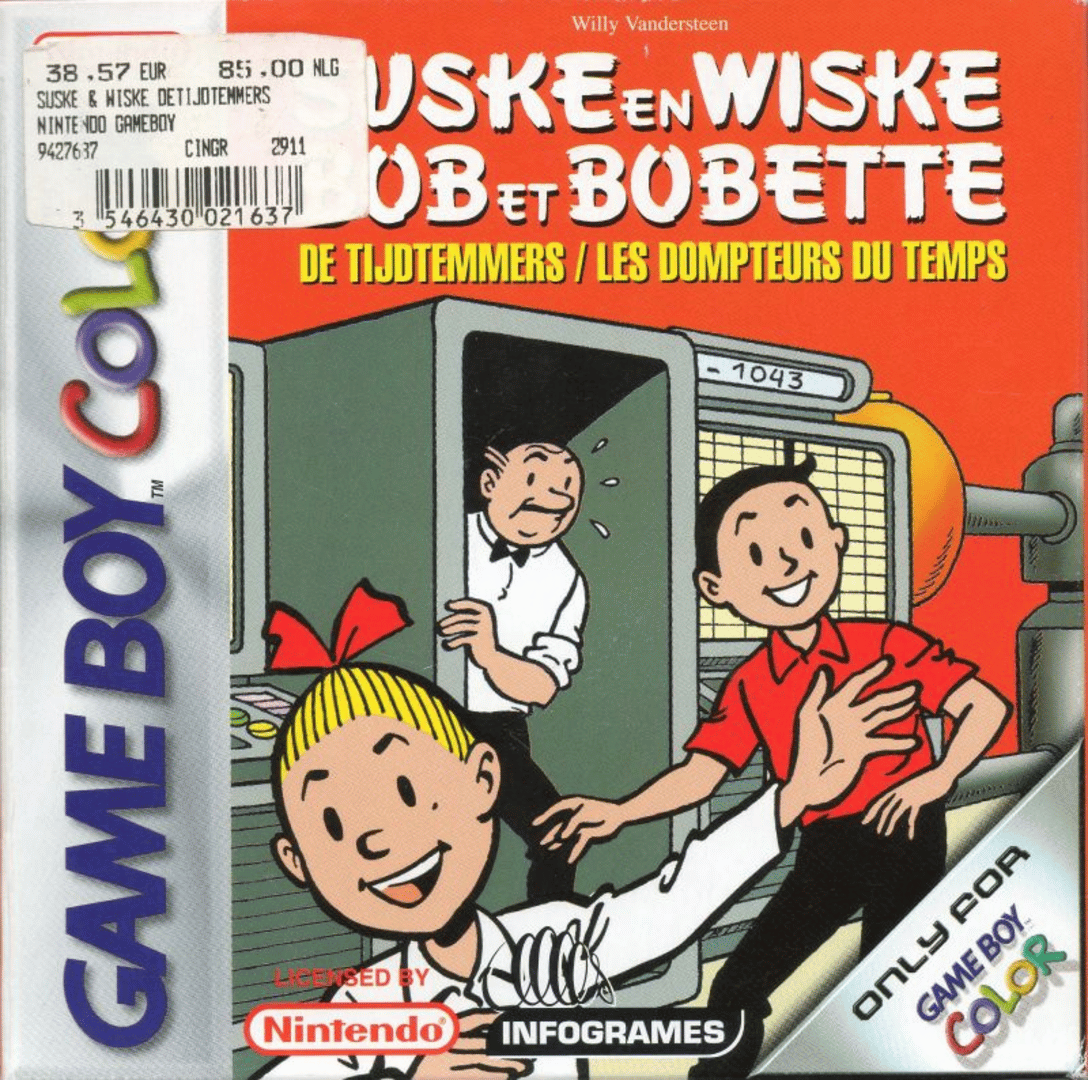 Bob et Bobette: Les Dompteurs du Temps Cover