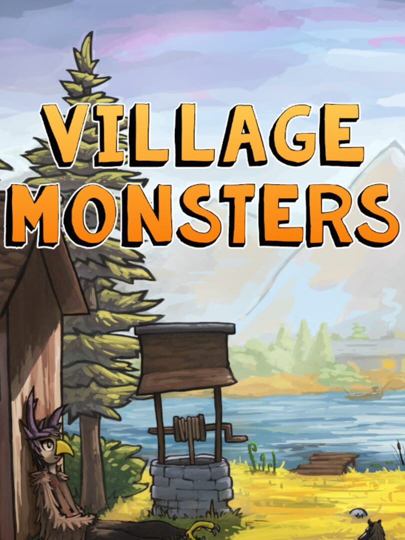 Новая игра village. Village игра. Village & Monsters. The Wandering Village обложка. Симулятор Монстер Вилладж.