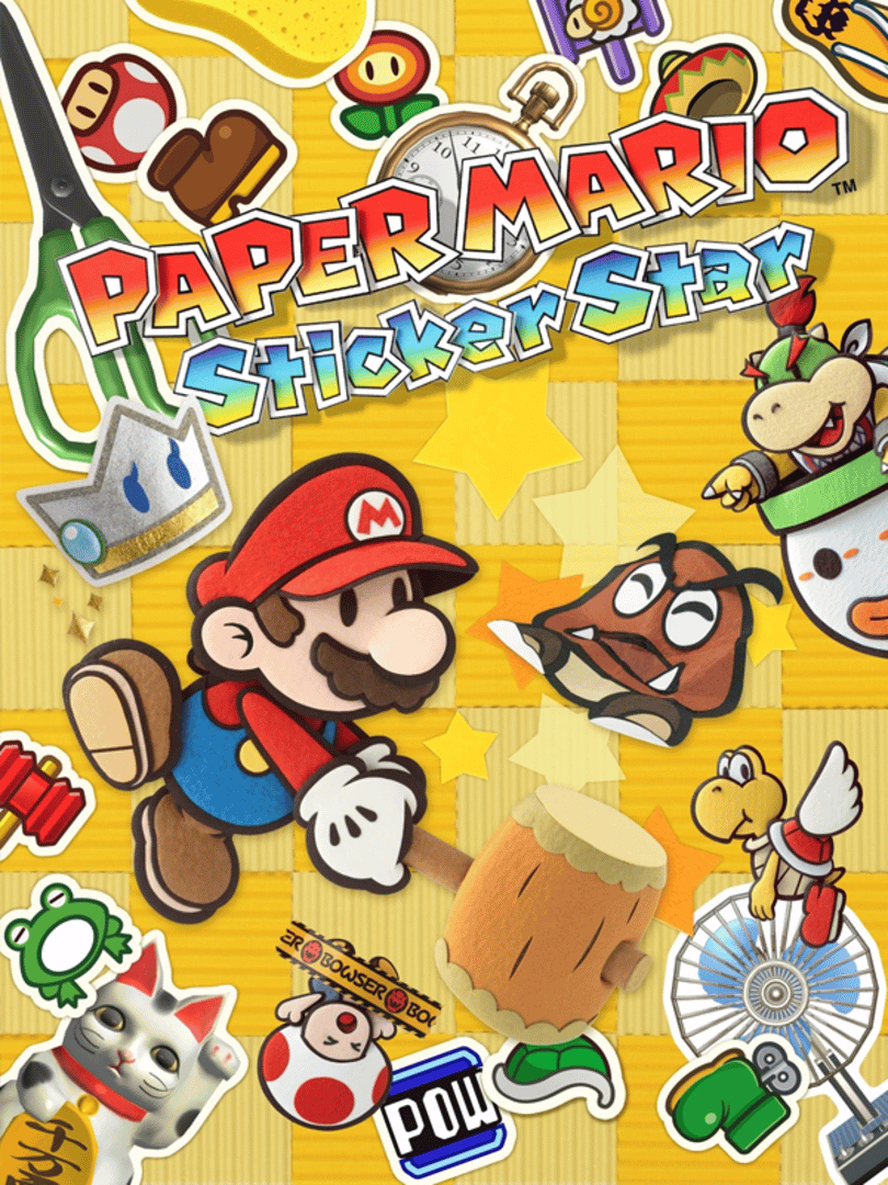 Paper Mario: Sticker Star Cover