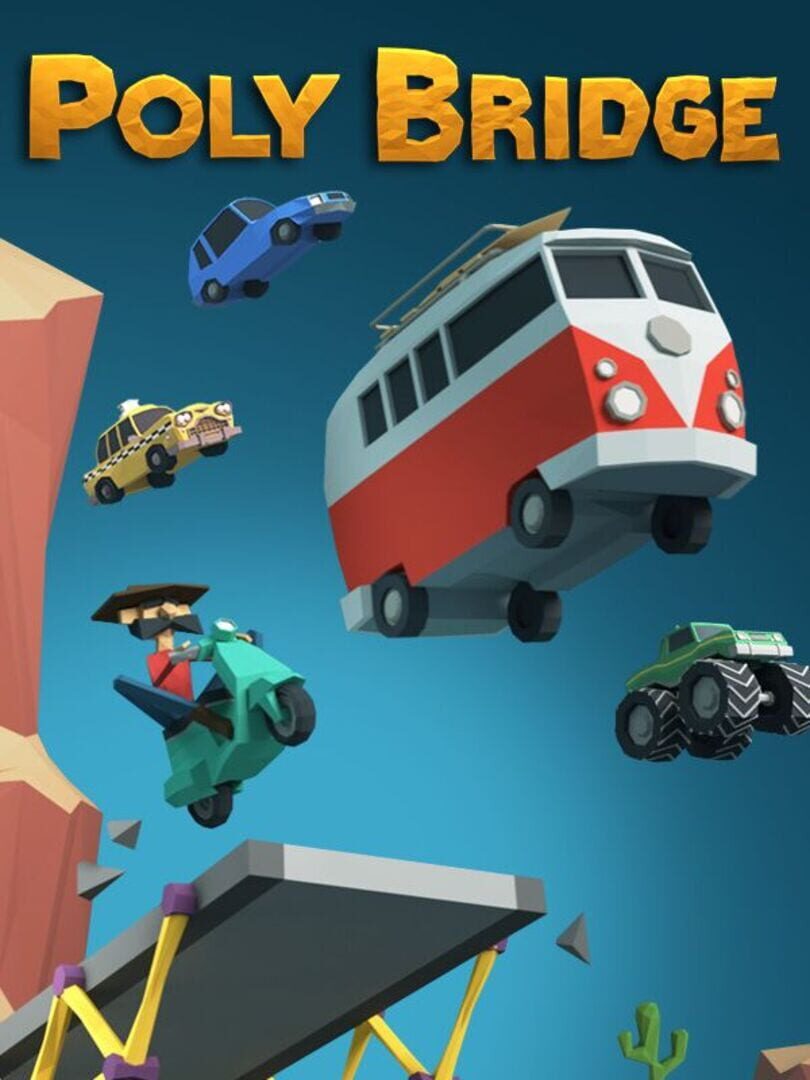 Игра Poly Bridge (2016). Дата выхода, трейлеры, системные требования,  список переводов, скриншоты, арты, новости, рейтинг, отзывы, решение  проблем (устранение неисправностей), прохождение, steam id, количество  продаж.