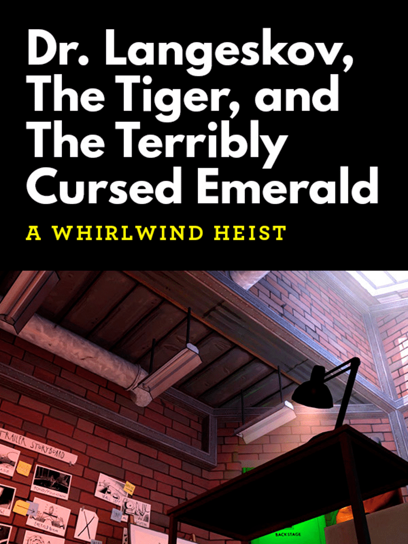 Dr. Langeskov, The Tiger, and The Terribly Cursed Emerald: A Whirlwind Heist Cover