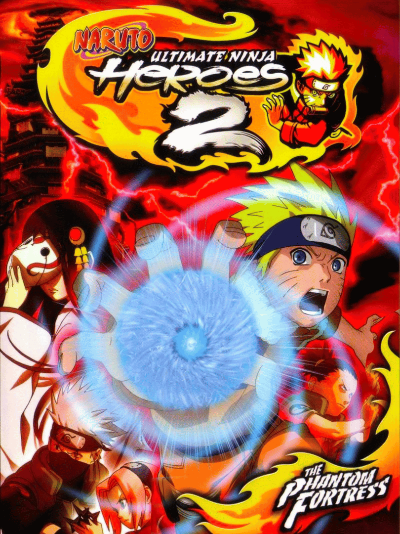 Naruto: Ultimate Ninja Heroes 2 - The Phantom Fortress Cover