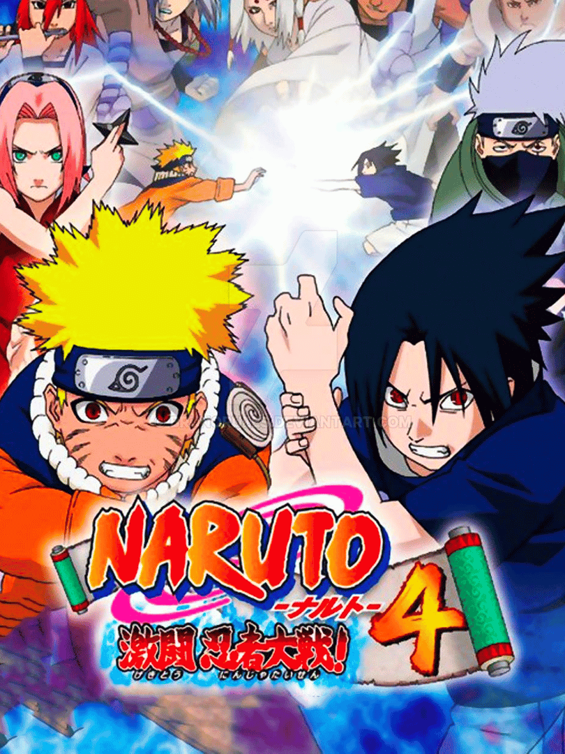 Naruto: Gekitou Ninja Taisen! 4 Cover