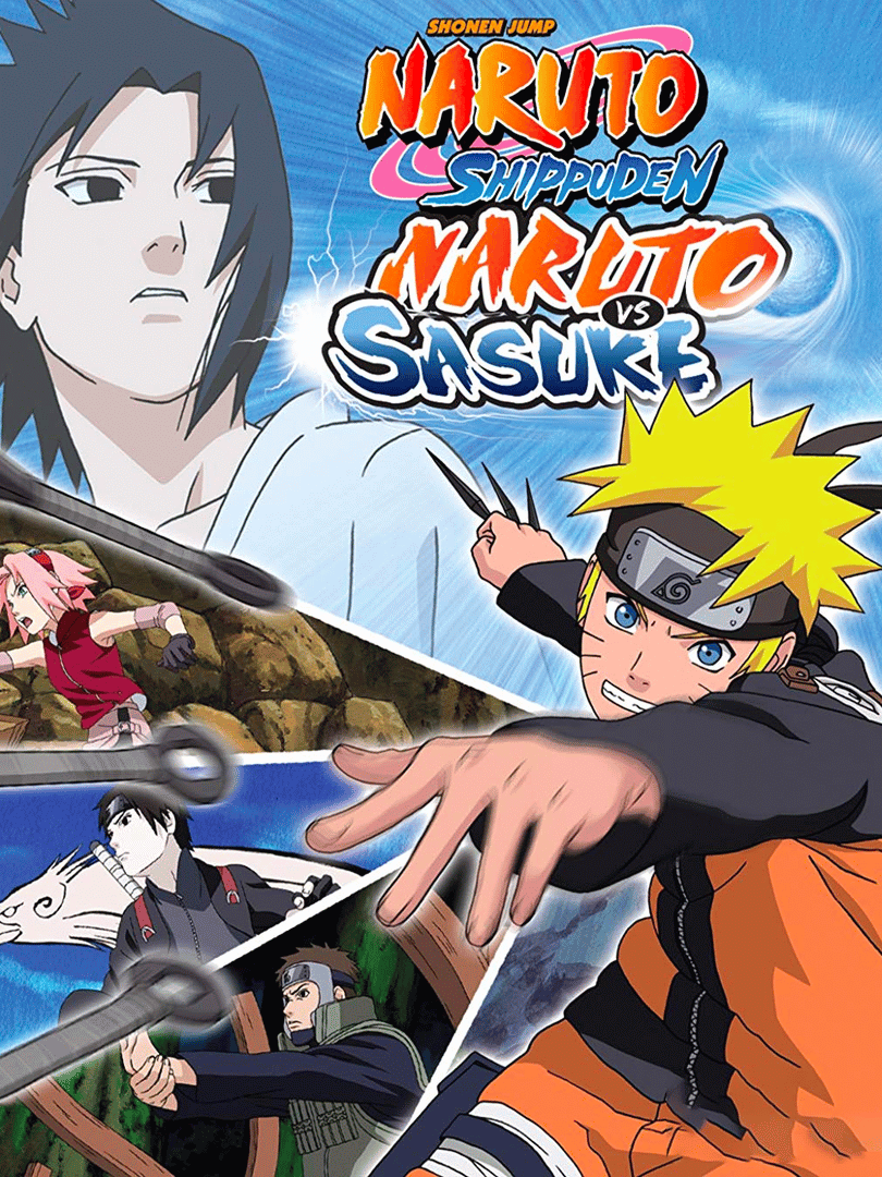 Naruto Shippuden: Naruto vs. Sasuke Cover