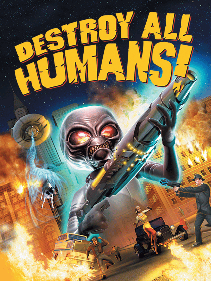 Destroy All Humans! Cover